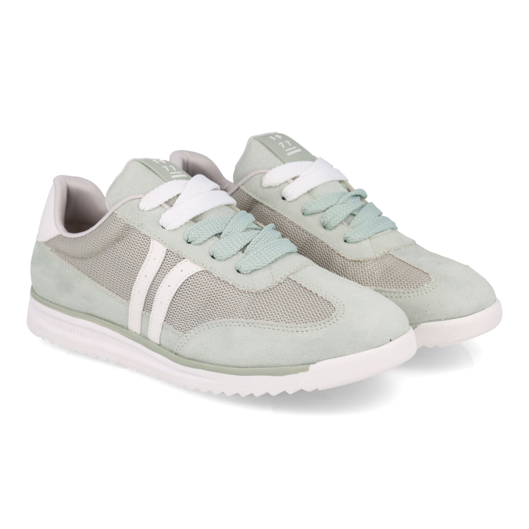 Via Marte Tenis Casual 226008-08 Pistacchio-Matte-Milk Camurca Ultra-Mesh Sport-Napa_9_999999992675432_30